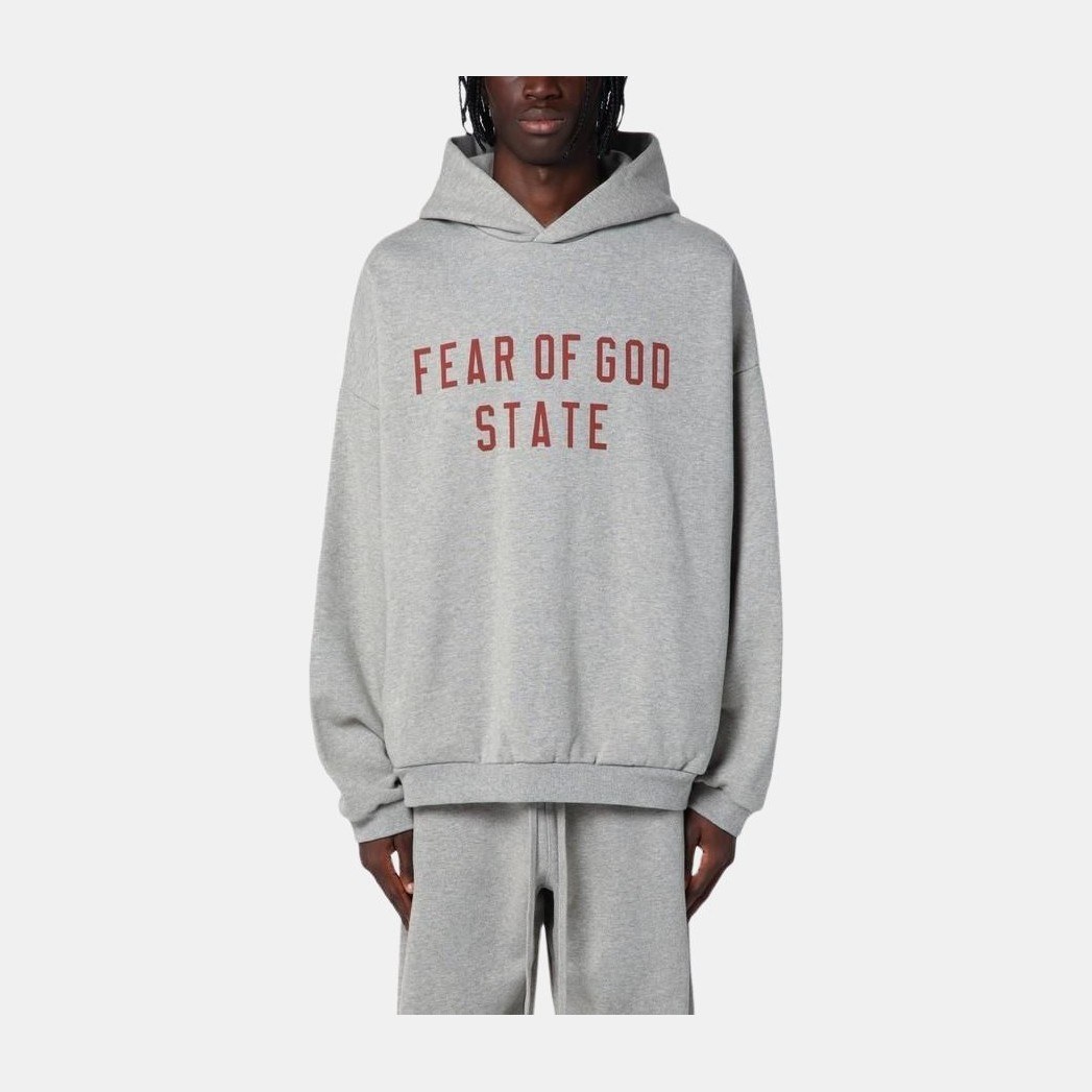 Fear of God Essentials Fleece Hoodie Oatmeal Heather