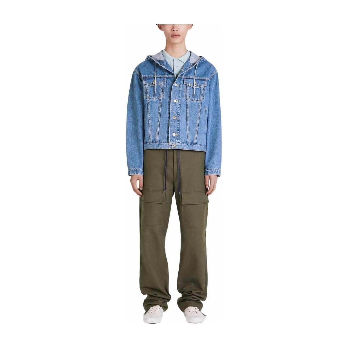 KENZO x Nigo East Meets West Denim Jacket Blue