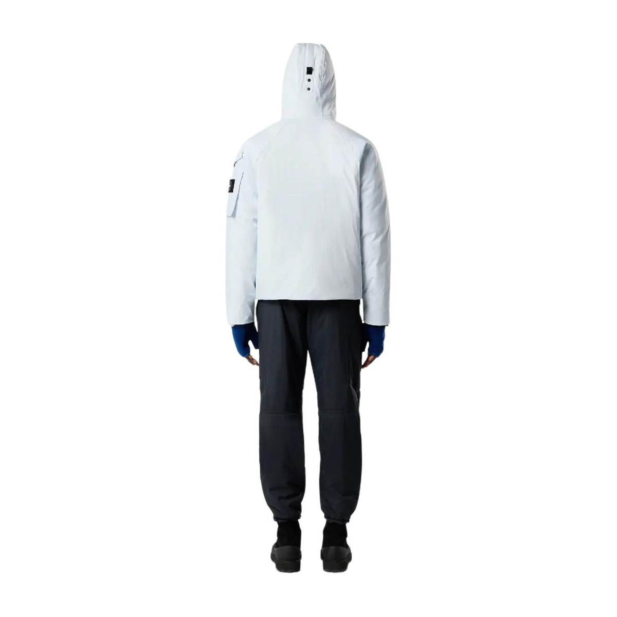Stone Island White Label FW25 Thermochromic Parka Light Blue