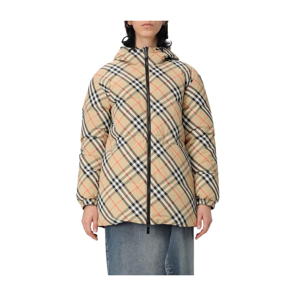 Burberry Check Reversible Hoodie Jacket
