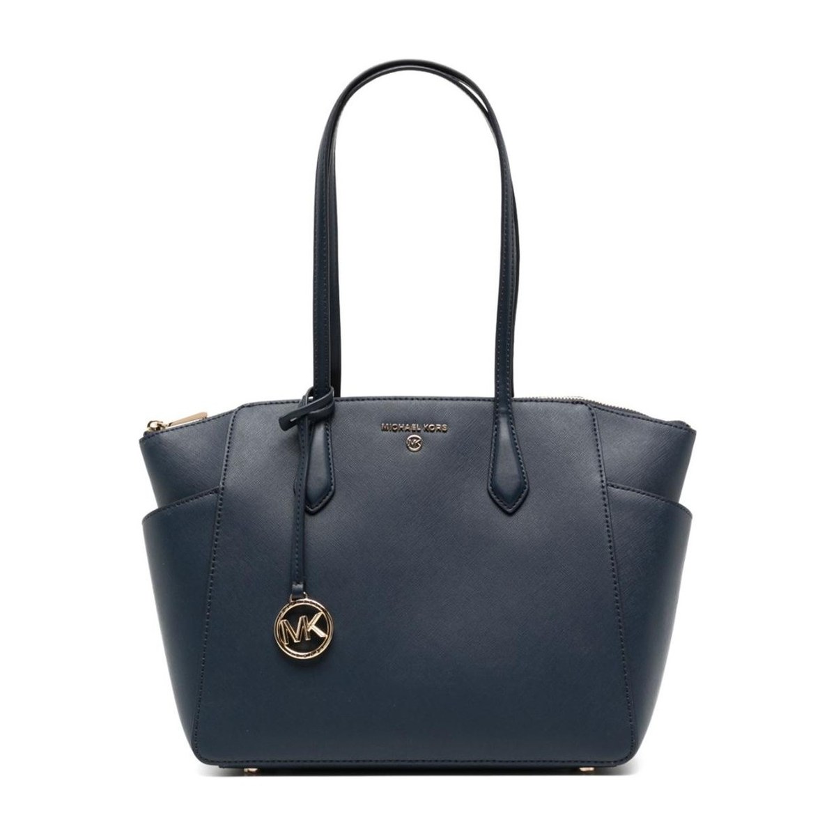Michael Kors Leather Shoulder Bag Blue