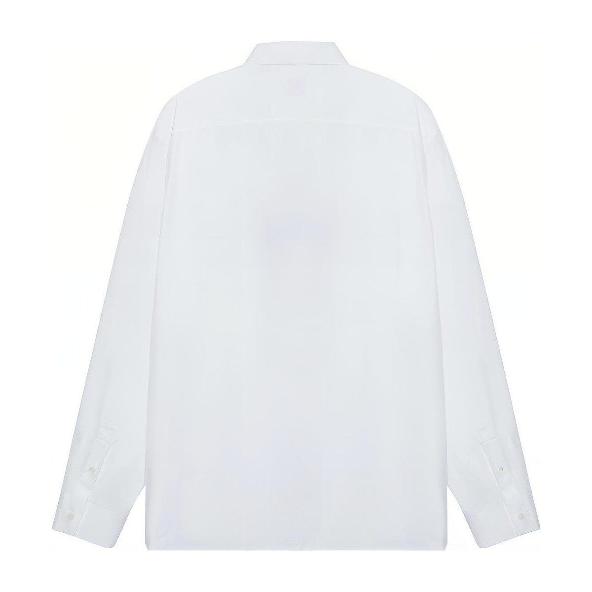 Burberry Logo Long Sleeve Shirt White