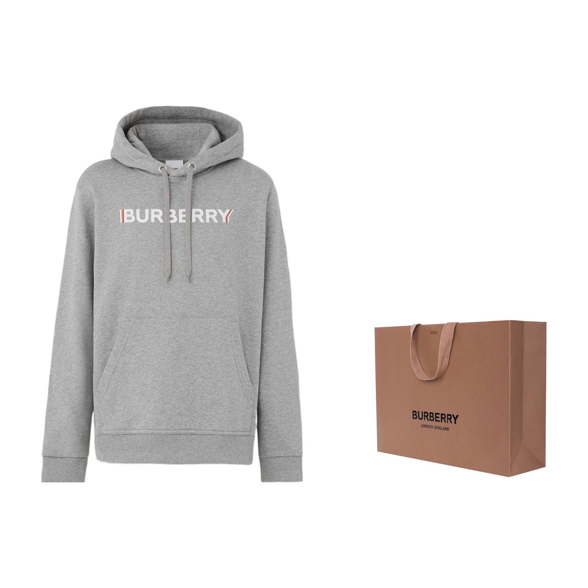 Burberry SS22 Logo Crewneck Sweatshirt Grey