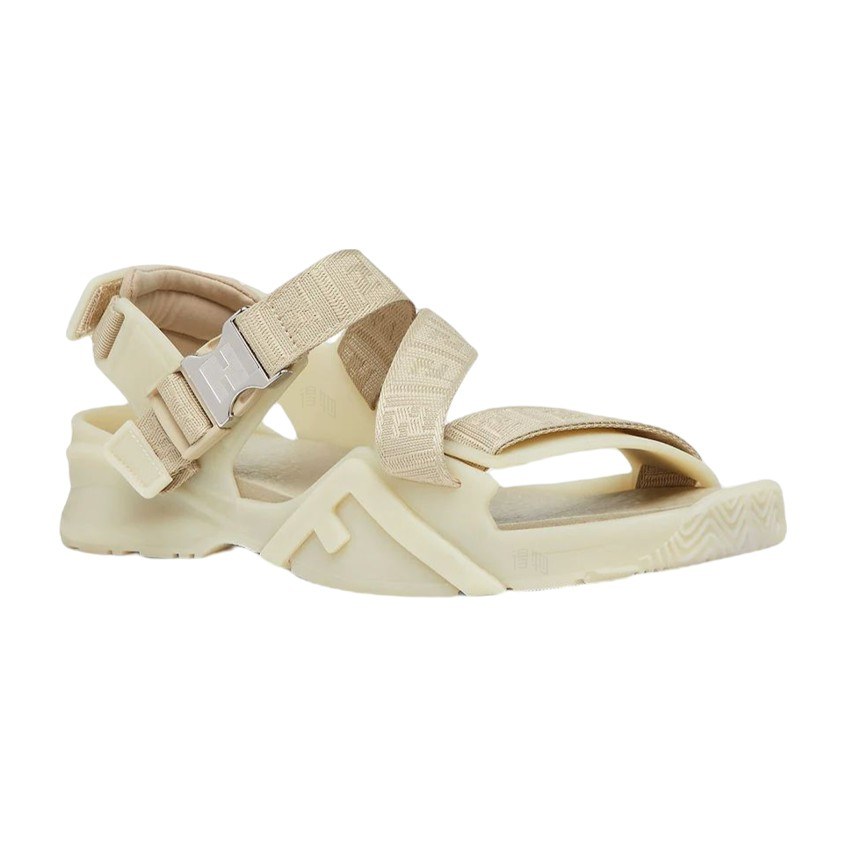 Fendi Flow Beige Sandals