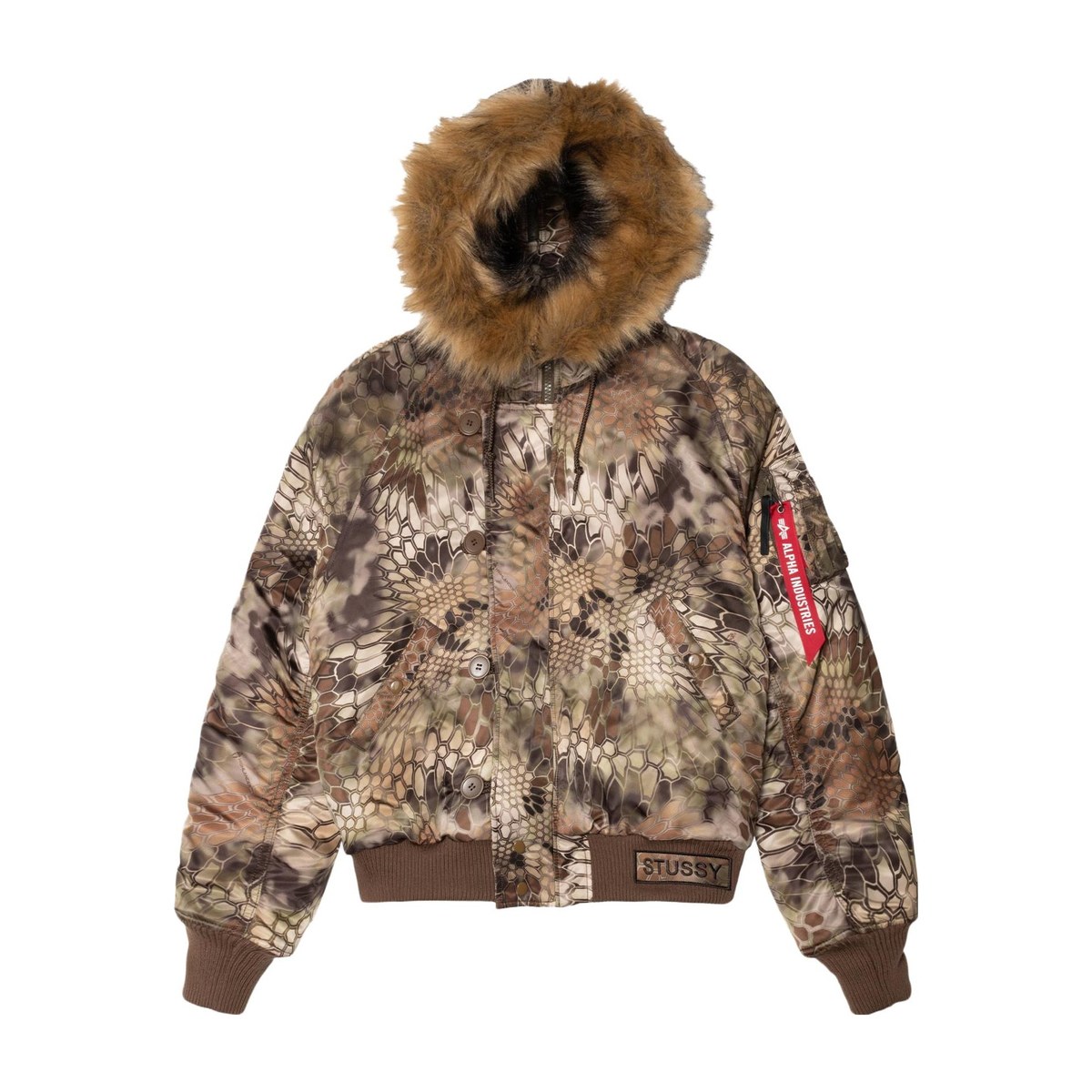 Stussy x Alpha Industries MA-1 Parka