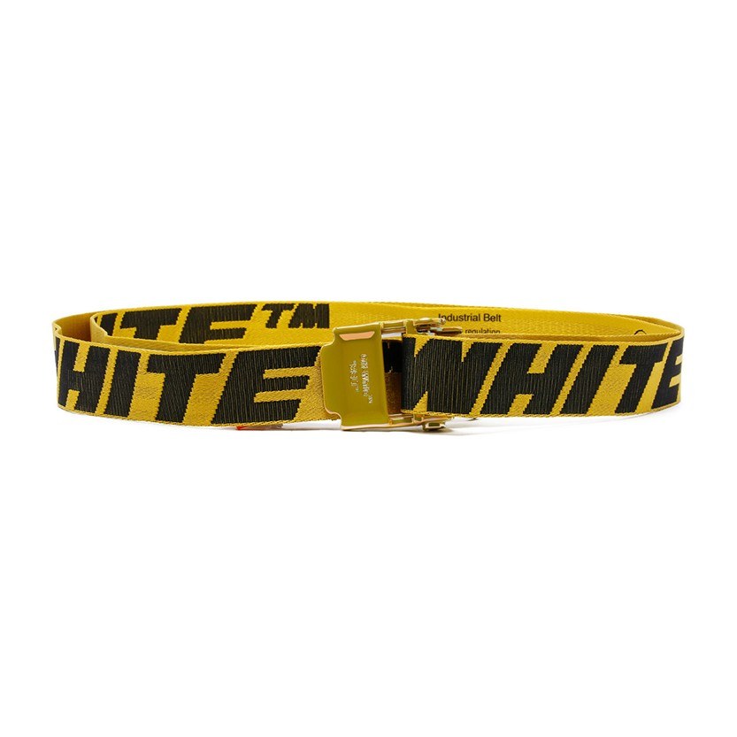 OFF-WHITE 2.0 Industrial Yellow Belt