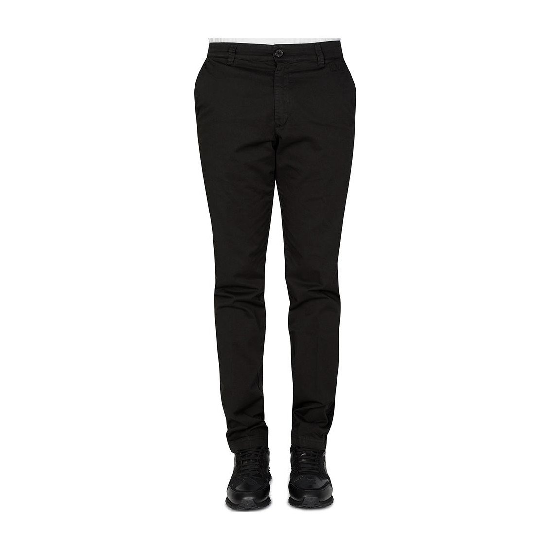 KENZO FW22 Black Straight-Leg Trousers