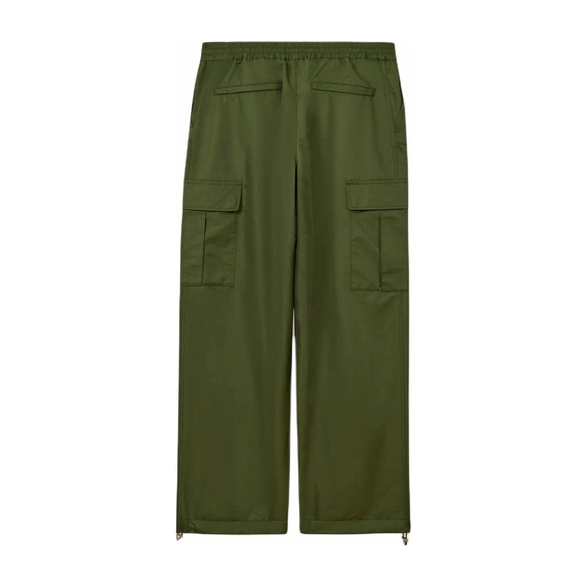 KENZO SS25 Green Floral Cargo Pants