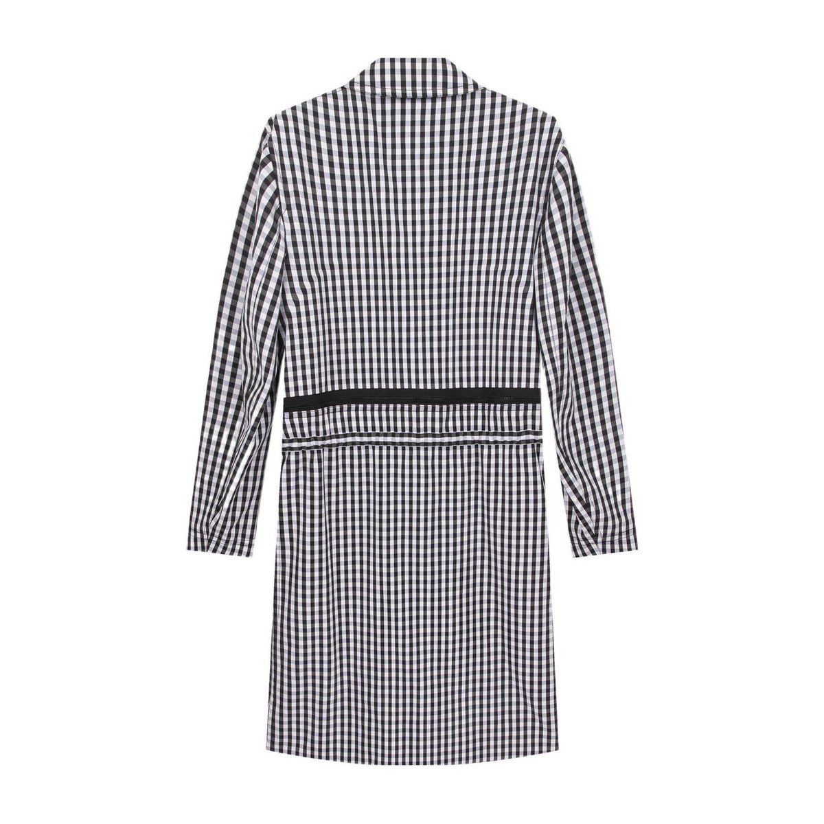 Burberry Trench Coat Black White