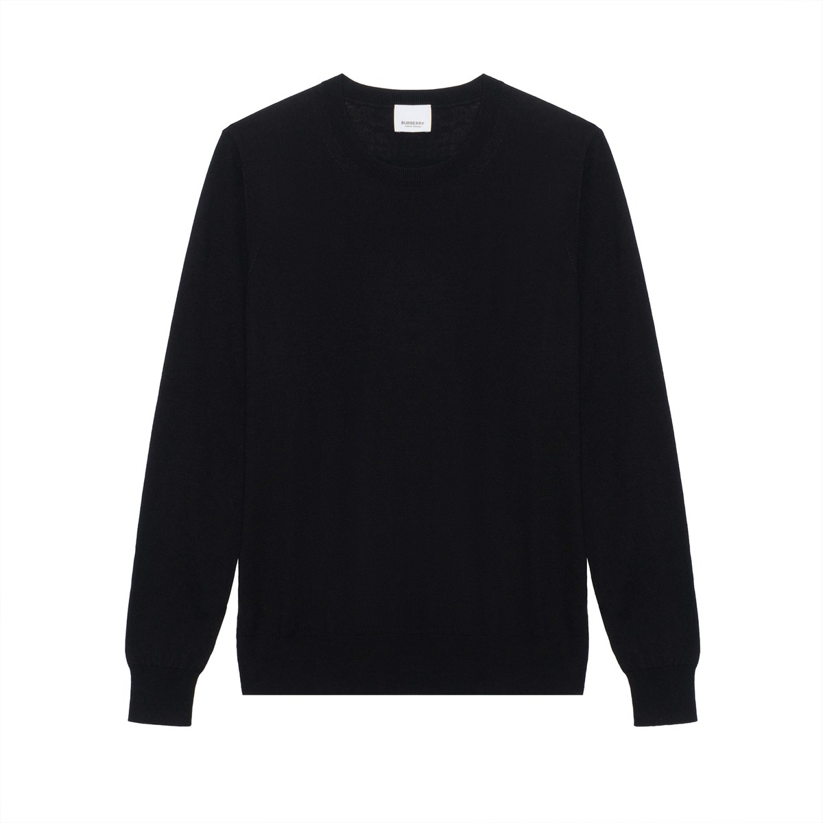 Burberry Pullover Knit Sweater Black