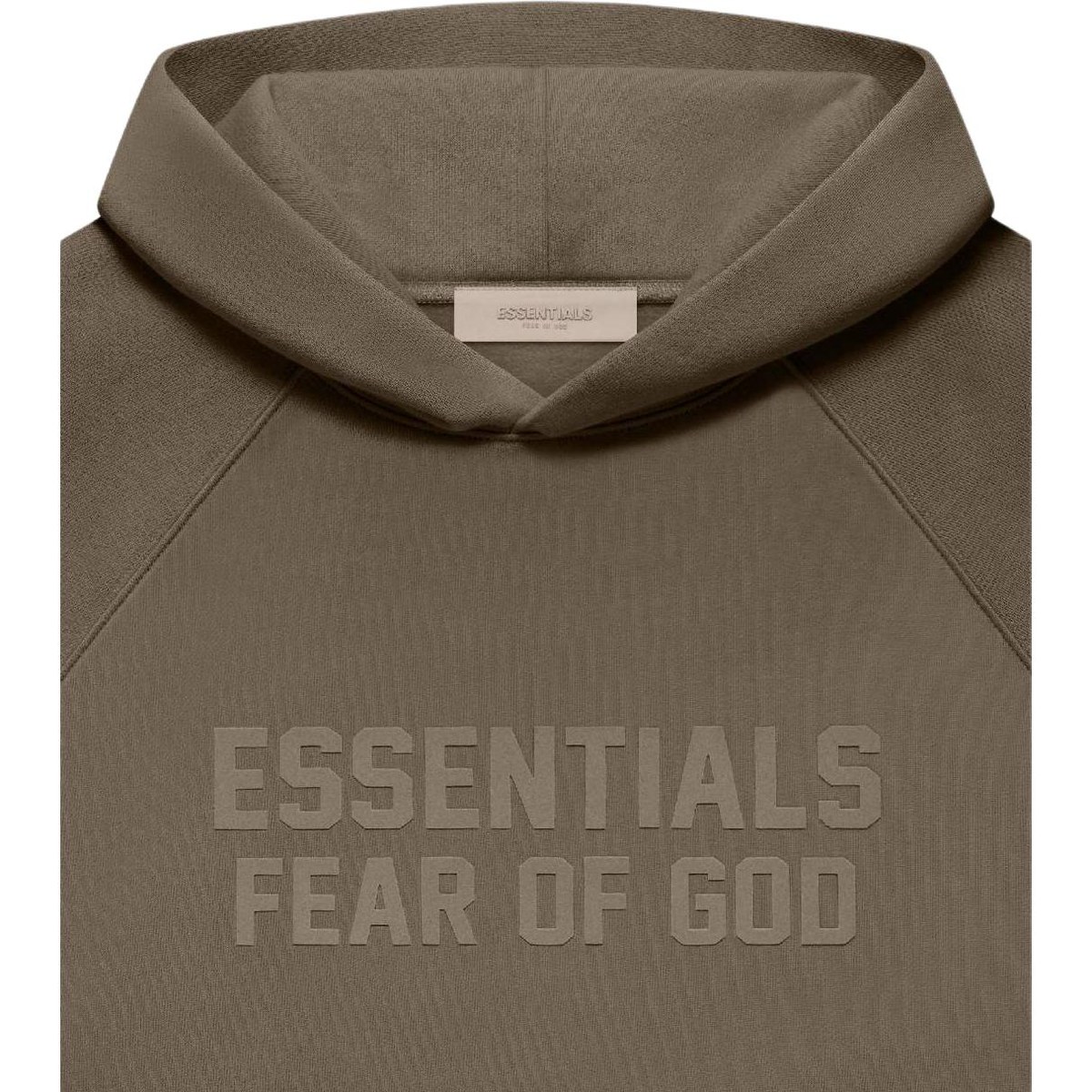 Fear of God Essentials Hoodie Wood