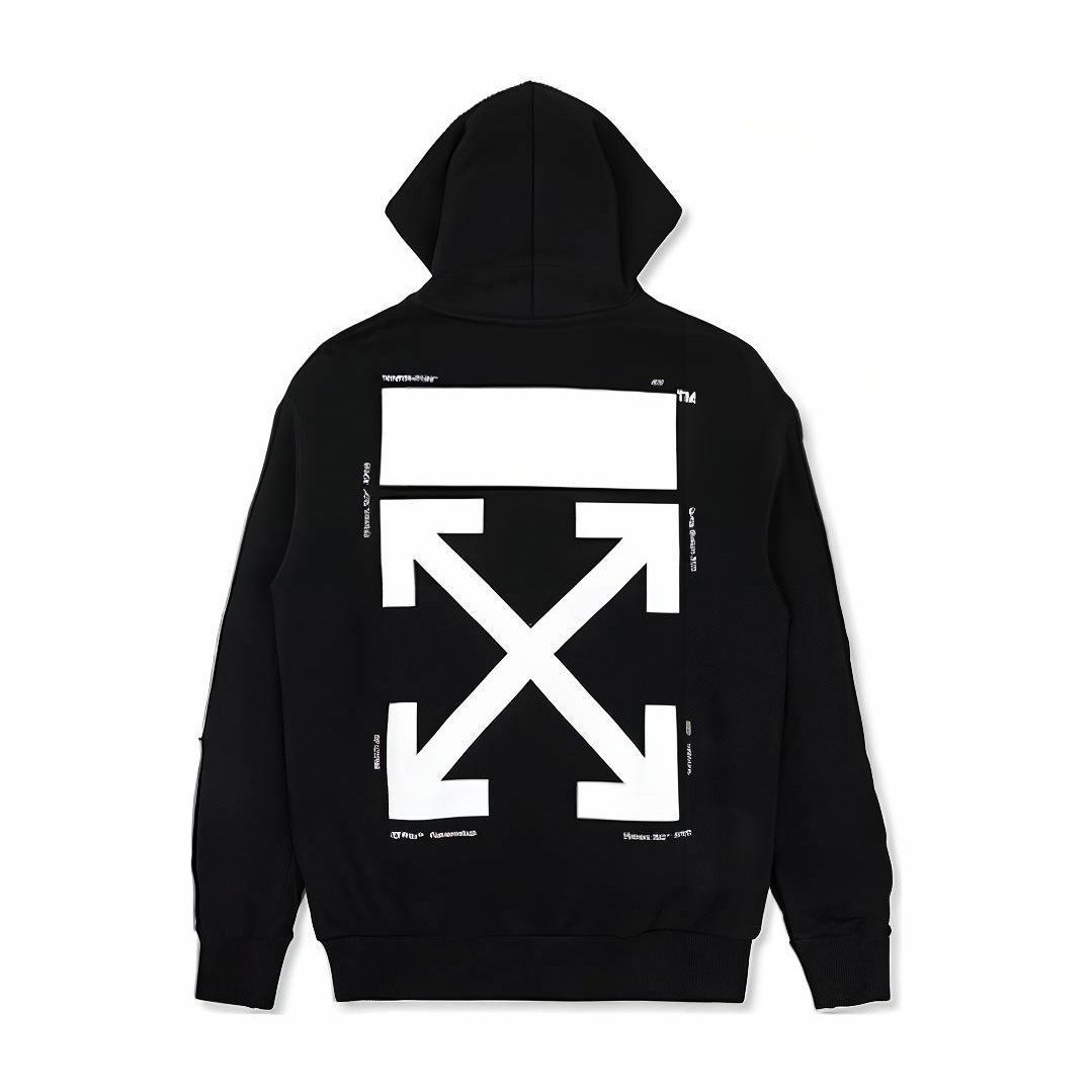 OFF-WHITE Hoodie Black