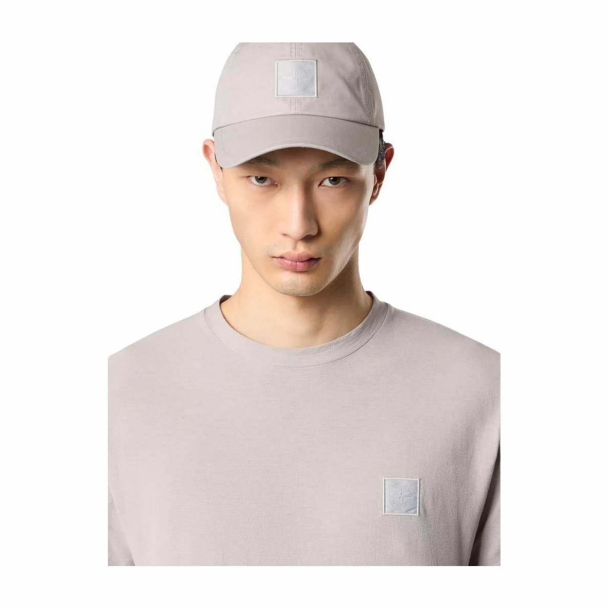 Stone Island T-Shirt Grey White