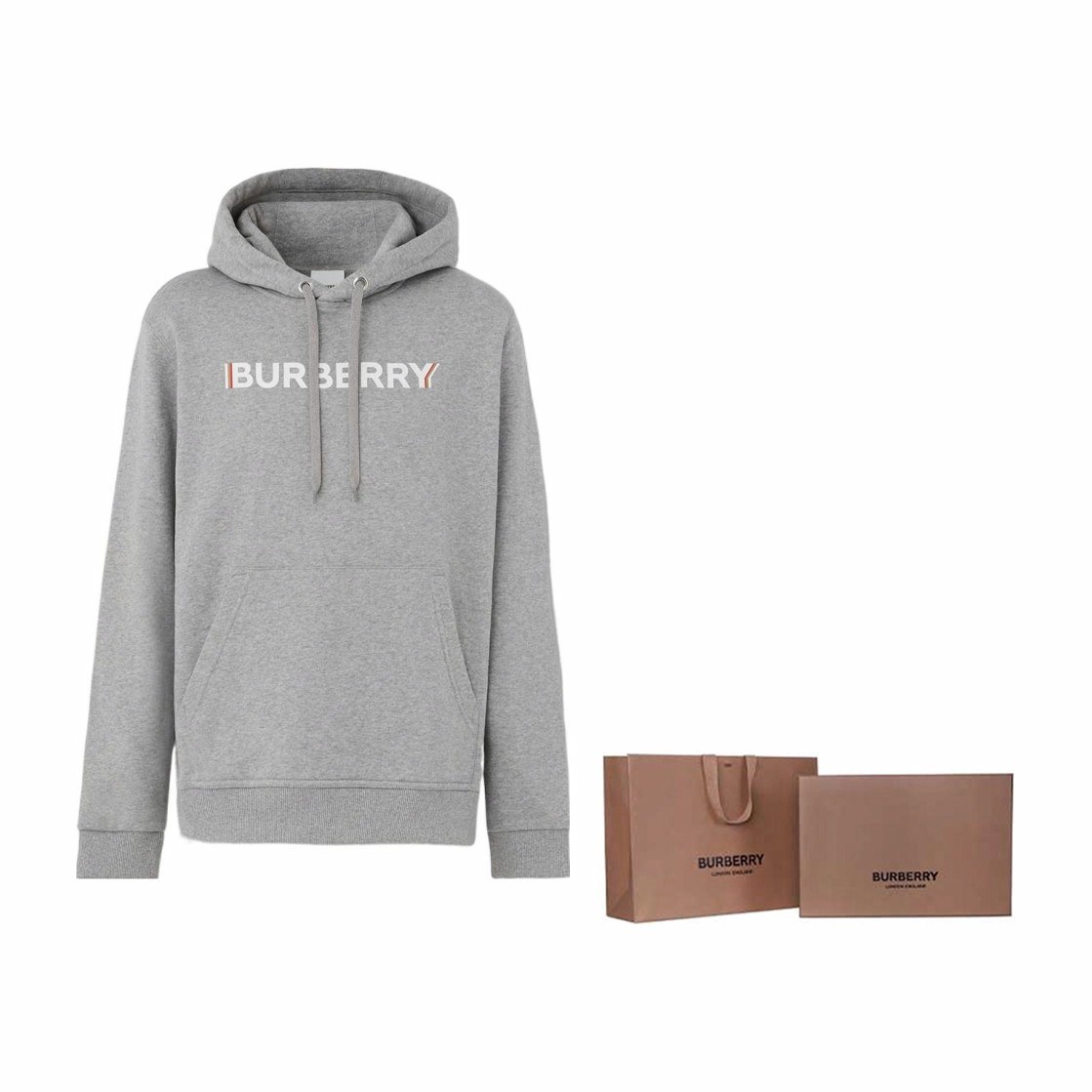 Burberry SS22 Logo Crewneck Sweatshirt Grey