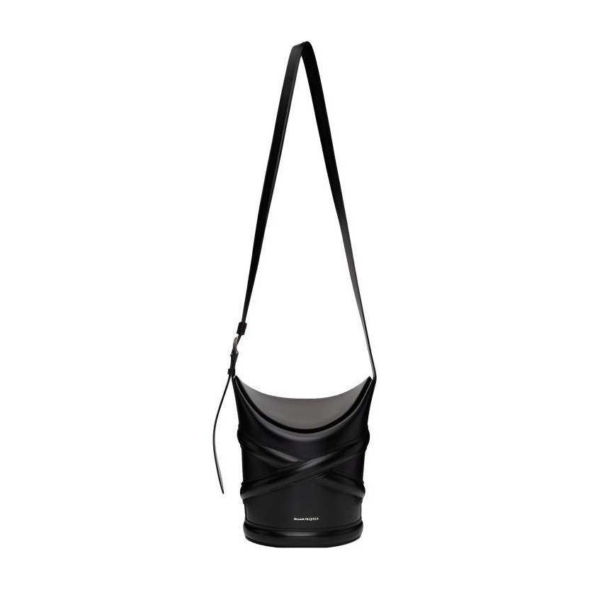 Alexander McQueen The Curve Bag Black