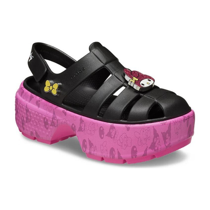 Crocs Roman Sandals Black