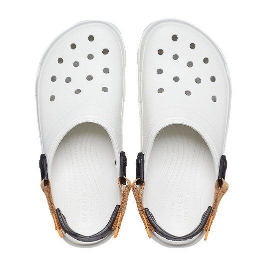 Crocs Classic Clog White Orange