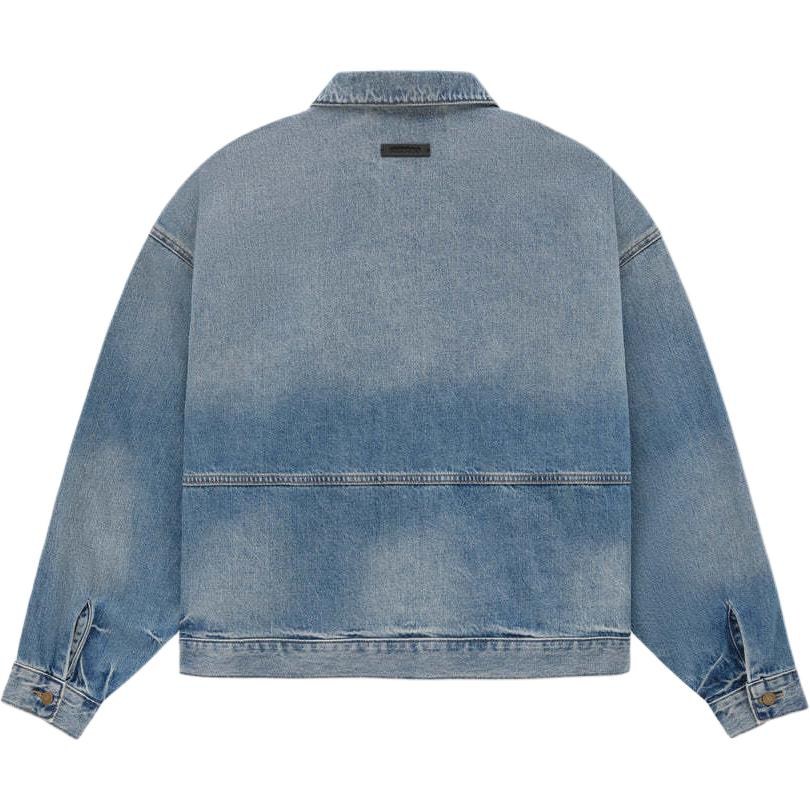 Fear of God Essentials Denim Jacket Med Wash