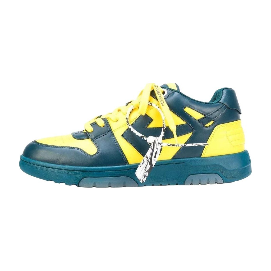 OFF-WHITE Out Of Office Yellow Blue