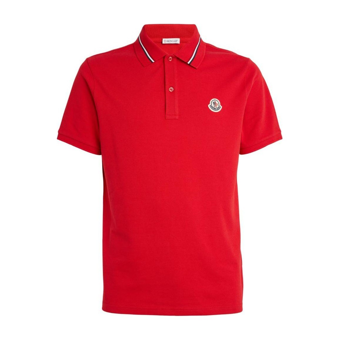 Moncler Polo Shirt Red