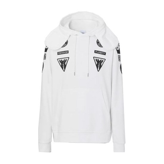 Burberry Hoodie White