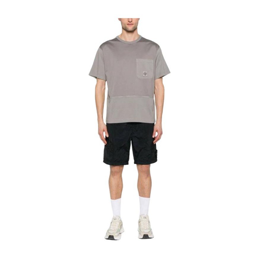 Stone Island Nylon Metal Shorts Black