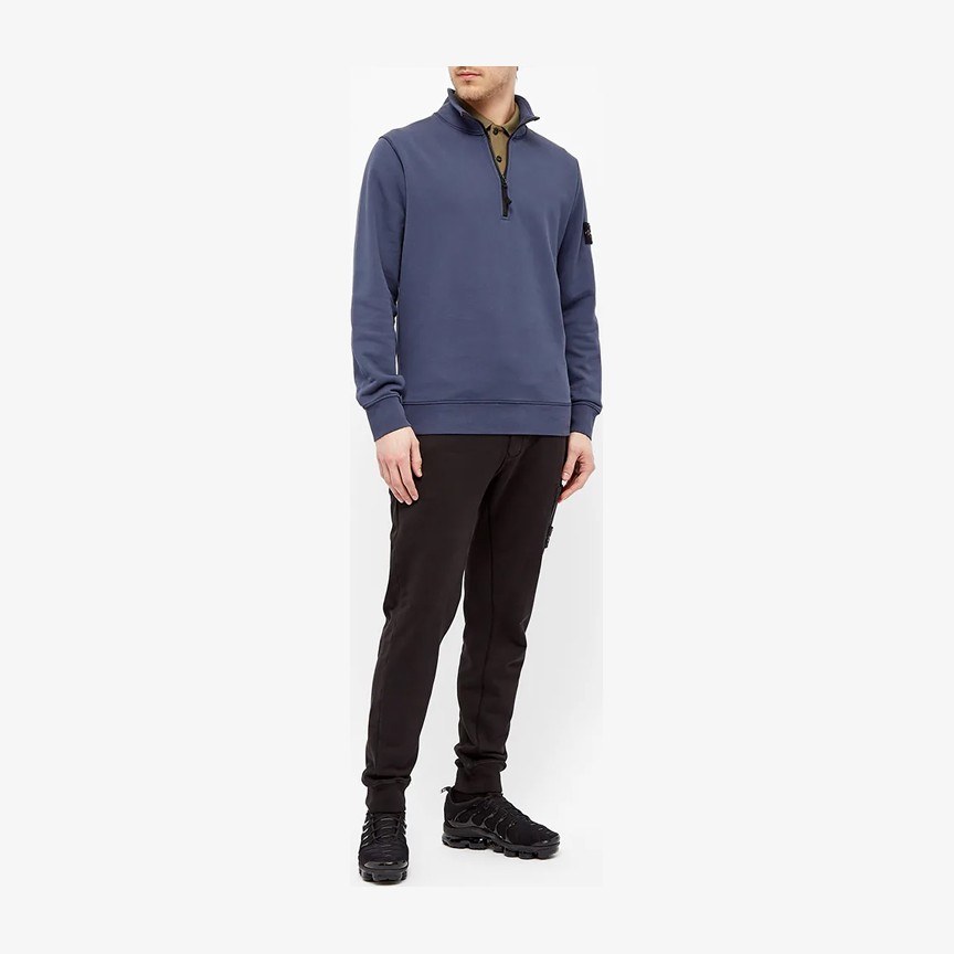 Stone Island Pullover Sweatshirt Blue