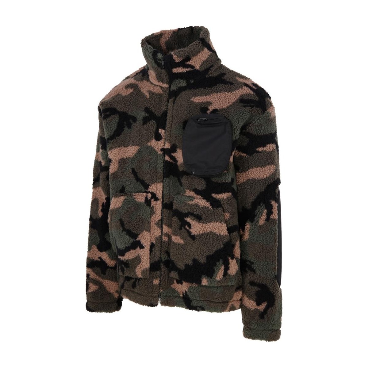 Valentino Camo Zip Sweatshirt