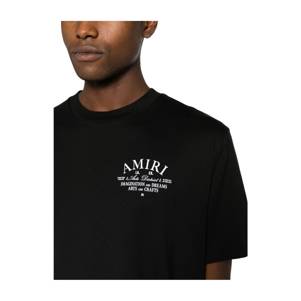 AMIRI Logo Print T-Shirt Black