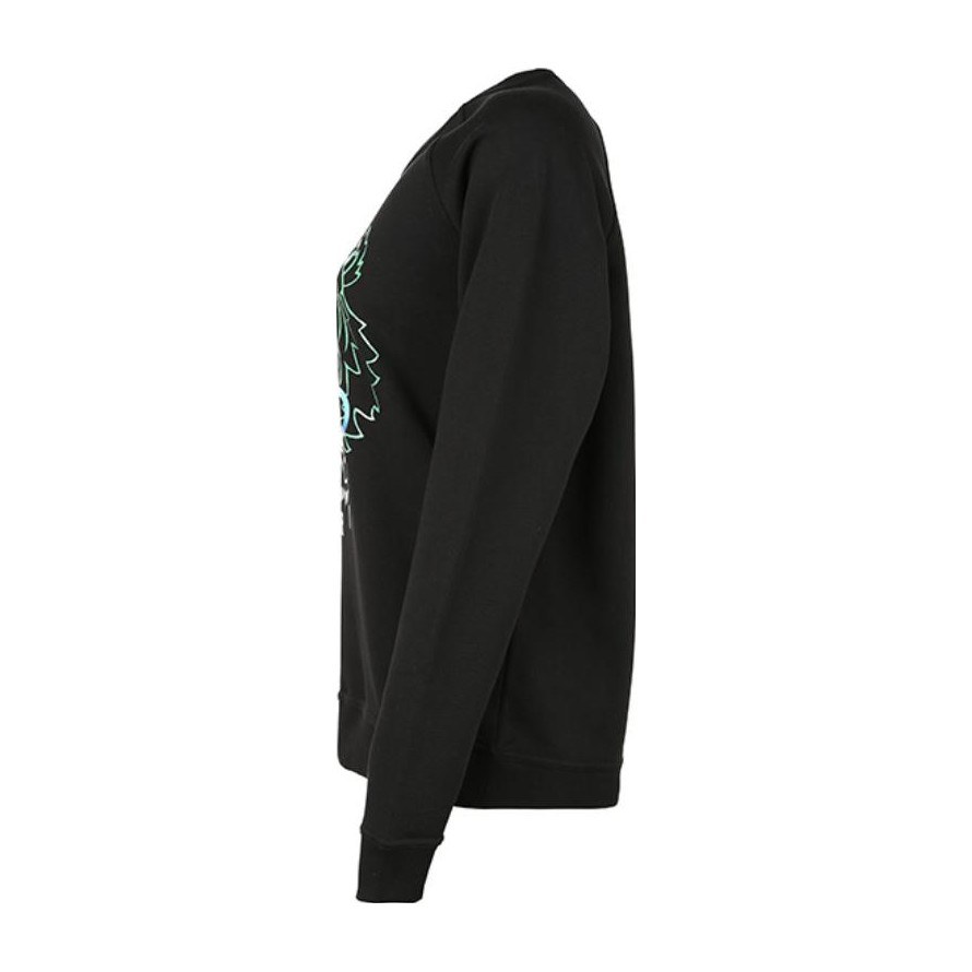 KENZO Logo Print Crewneck Sweatshirt Black