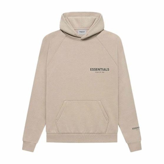 Fear of God Essentials Brown Hoodie