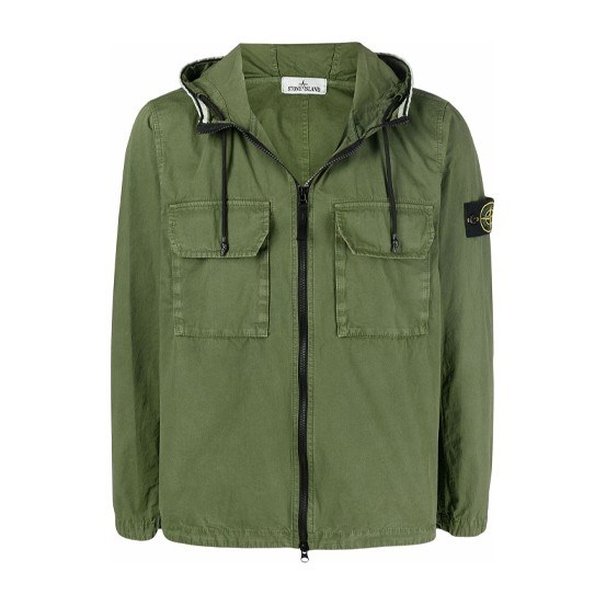 Stone Island SS22 Compass Badge Hooded Jacket