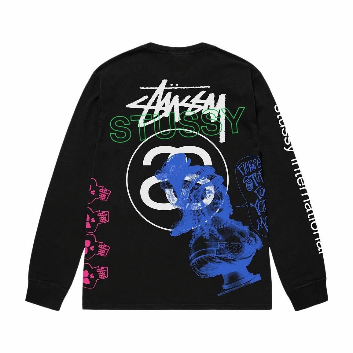 Stussy SS23 Test Strike Pigment Dyed Ls Tee