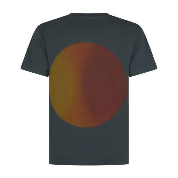 Stone Island FW22 Sunset Print T-Shirt Green