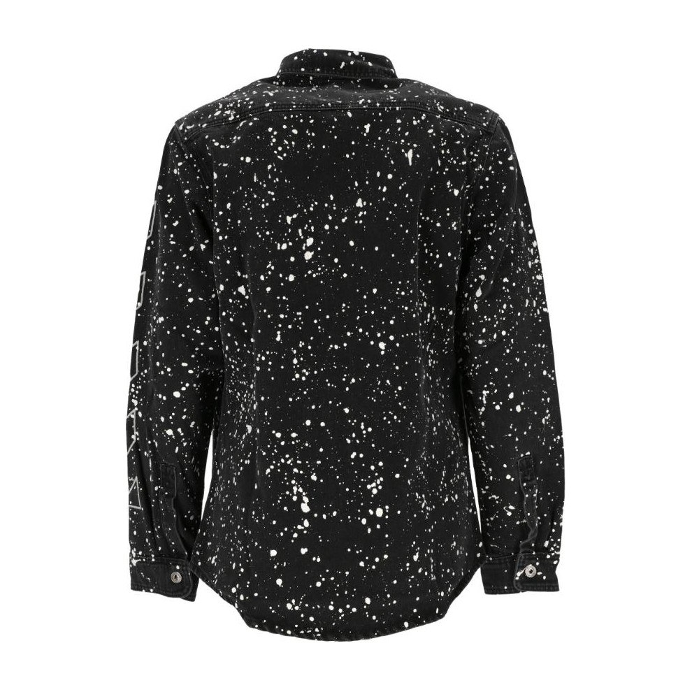 OFF-WHITE FW22 Twill Print Splatter Shirt