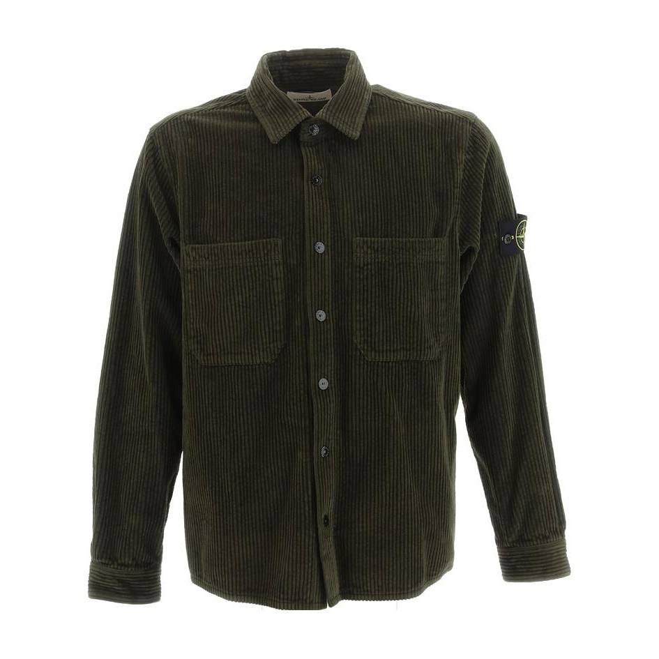 Stone Island Long Sleeve Shirt Green