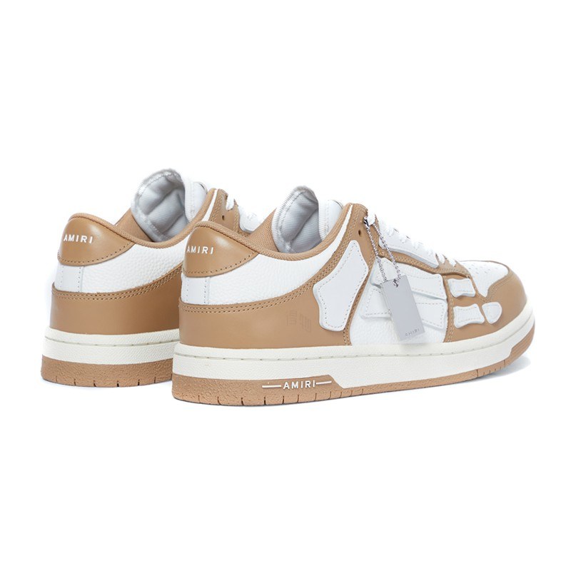 AMIRI Skel-Top Low Brown