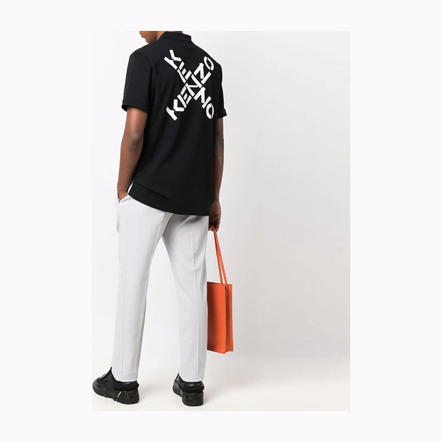 KENZO FW21 Logo Polo Black