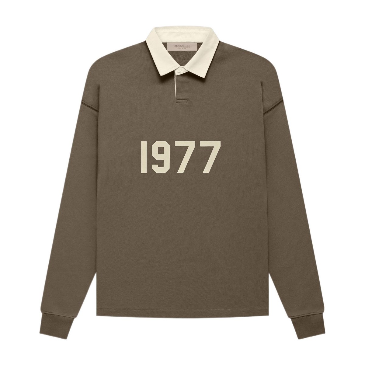 Fear of God Essentials 1977 Henley Rugby Wood