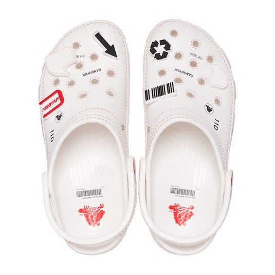 Kanghyuk x Crocs Classic Clog White
