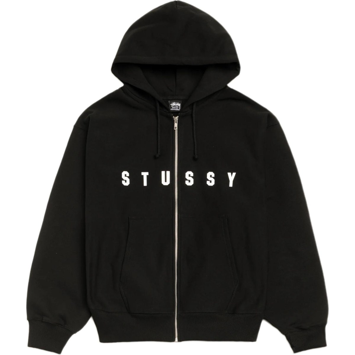 Stussy FW25 LENS ZIP HOODIE logo