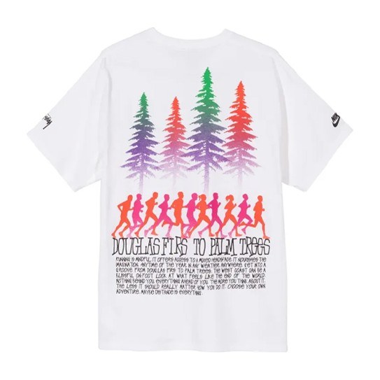Stussy x Nike T-Shirt White