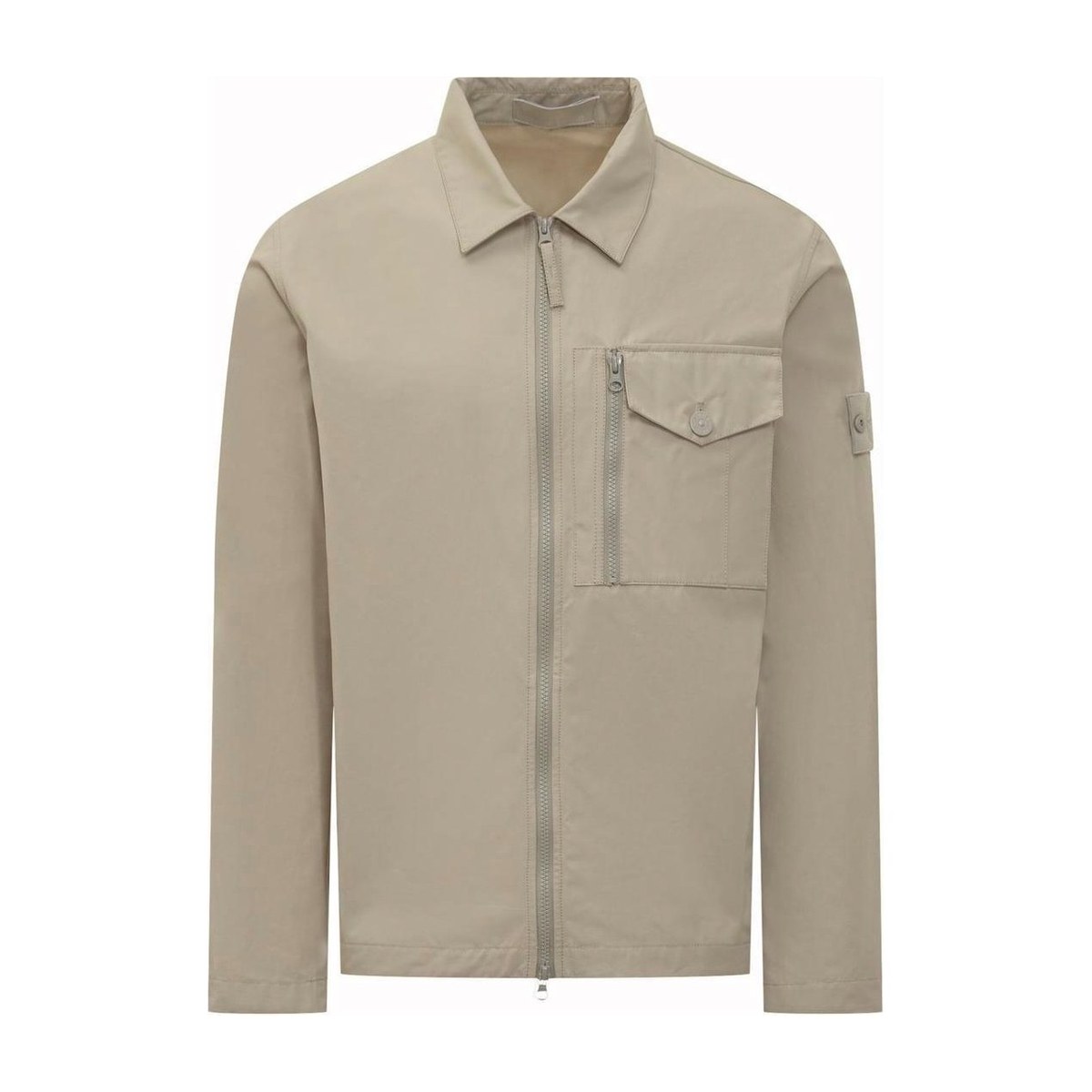 Stone Island Zip Jacket Khaki