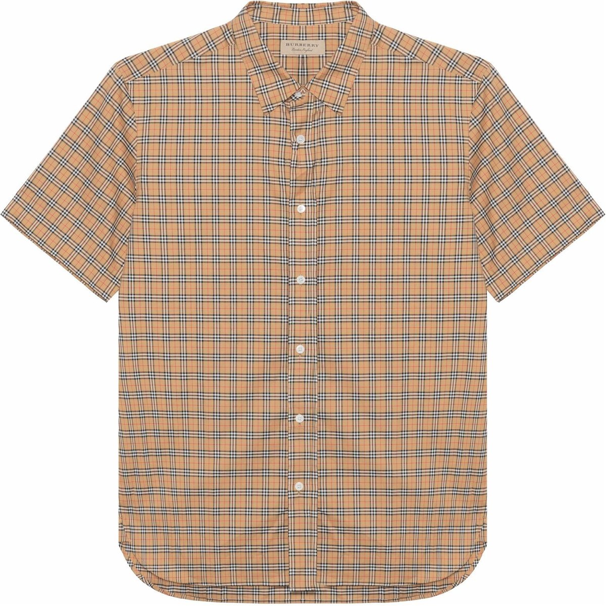 Burberry SS21 Check Short Sleeve Shirt