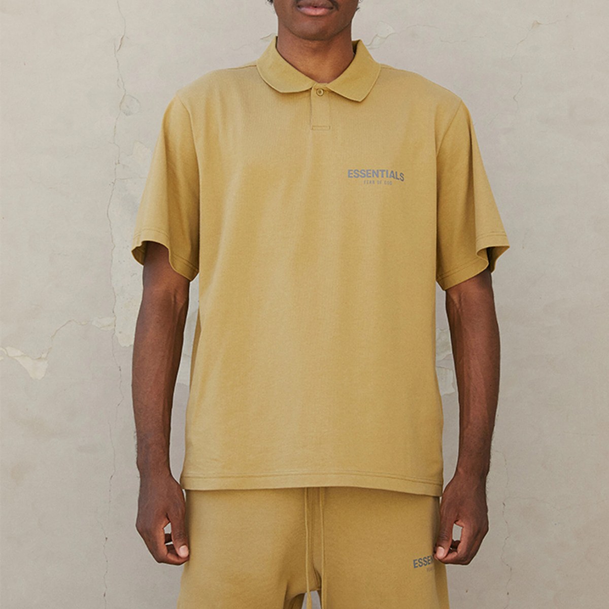 Fear of God Essentials FW21 Polo Amber