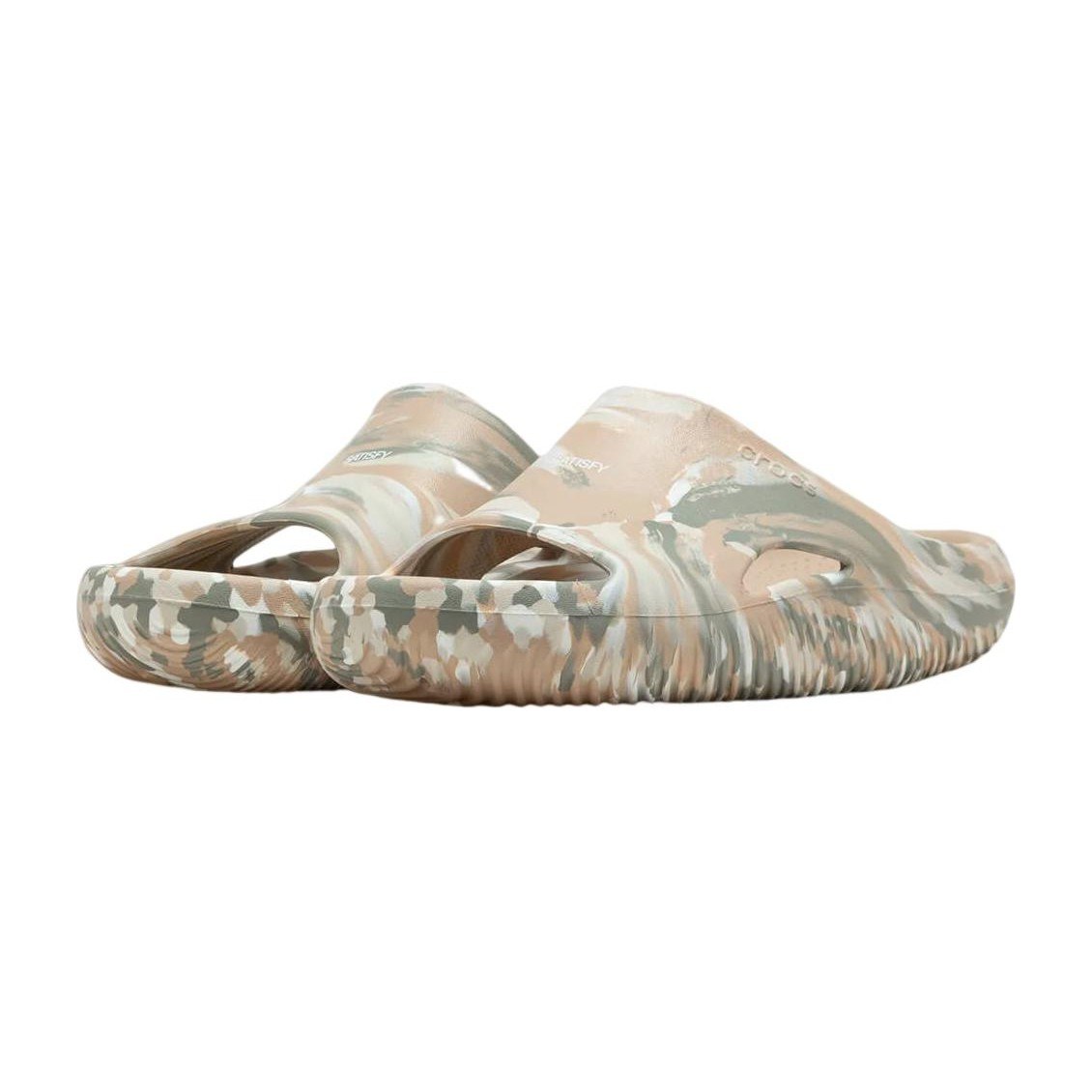Satisfy Running x Crocs Mellow Slide Brown