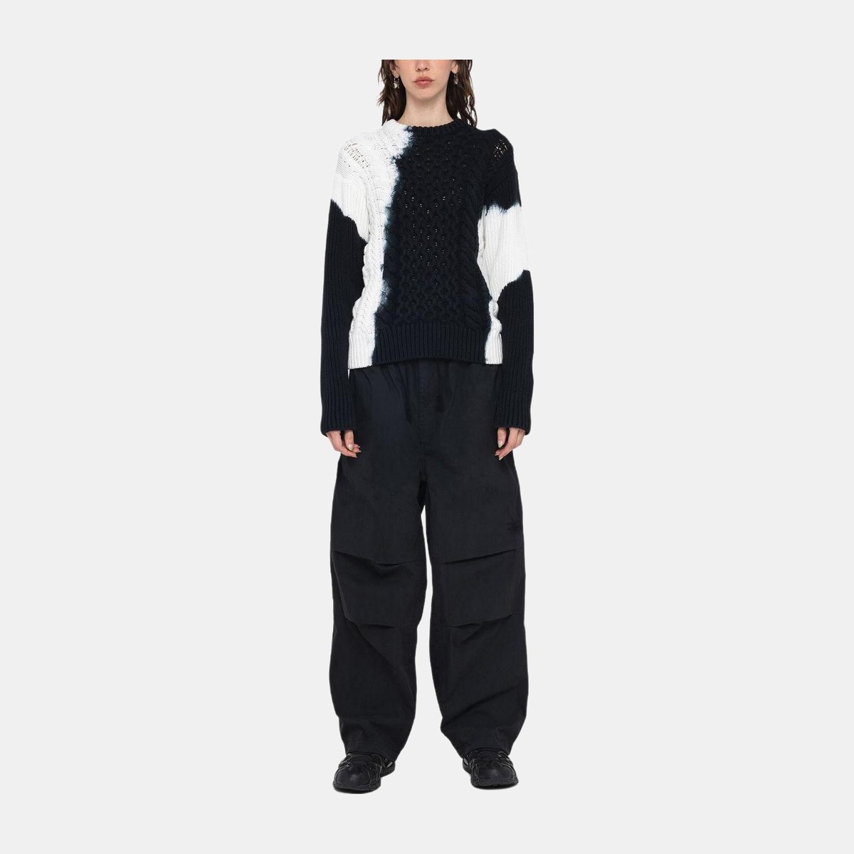 Stussy FW23 Tie Dye Fisherman Sweater