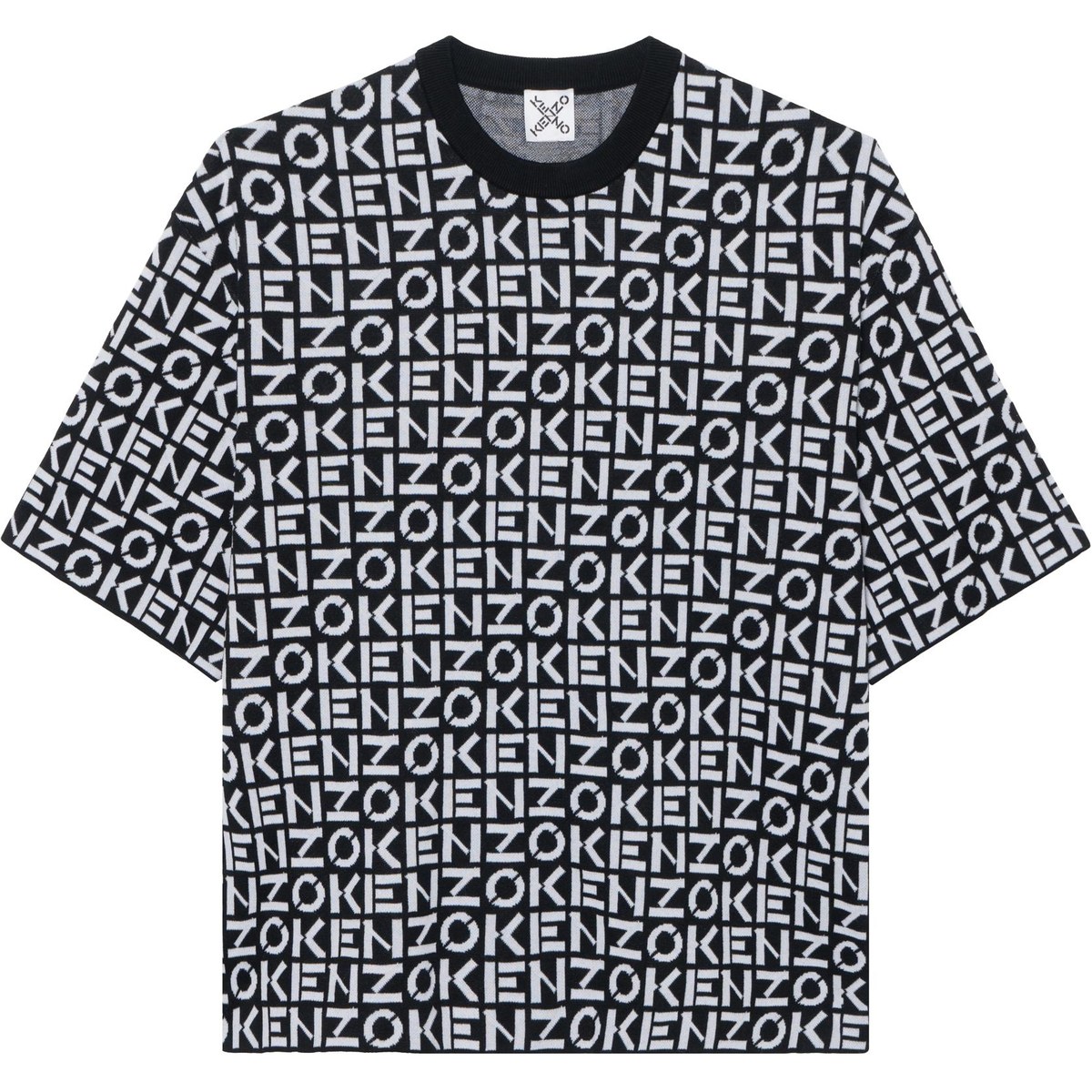 KENZO SS22 Logo Knit T-Shirt