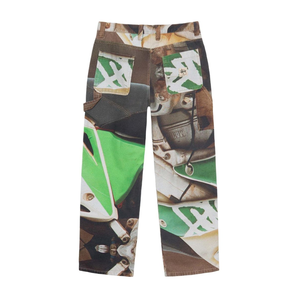 Stussy Work Pant Canvas Baja Print