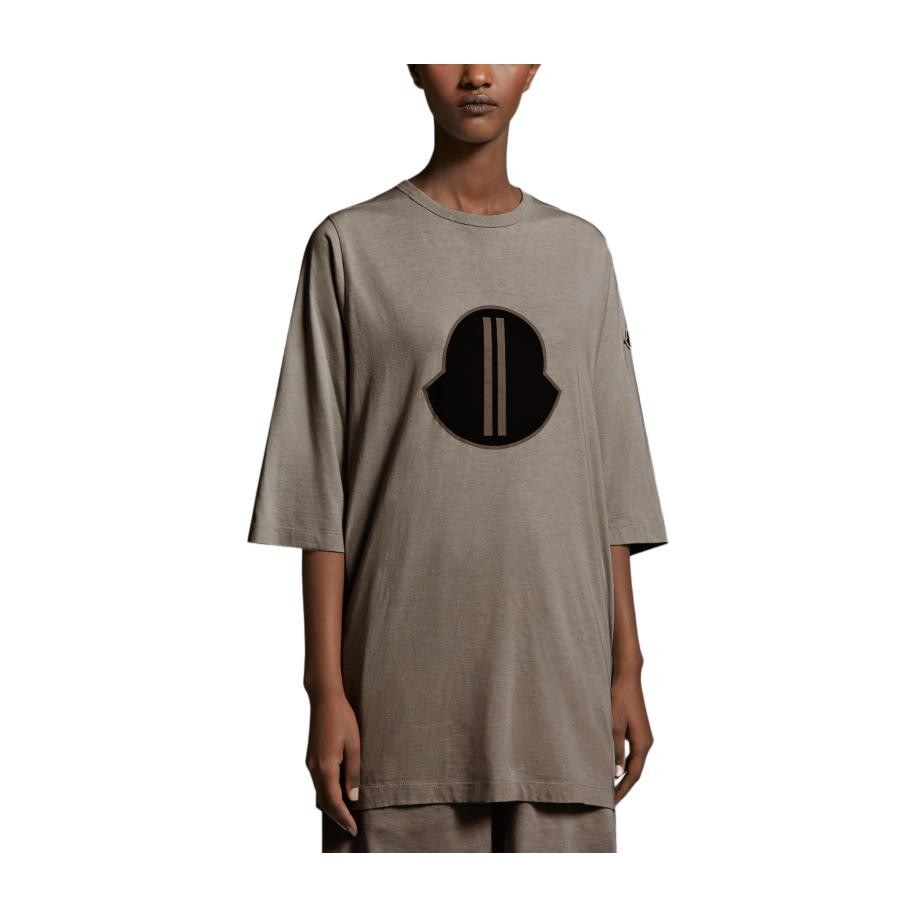 Moncler x Rick Owens FW23 Brown T-Shirt